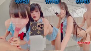 คลิปหลุด น้องแตงโม Tangmoinin ดาวติกต๊อก คนดังสุดสวยอมควยแฟนเด็ดๆ แล้วโดนจับโก่งแหกหีเย็ดเสียวตั้งกล้องจับเย็ดสดน้ำเกือบแตกเต็มหี